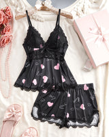 Amour Noir Éventail