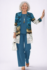 Bleu Marbré
