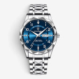Argent et bleu