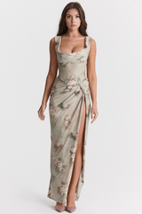 Beige floral