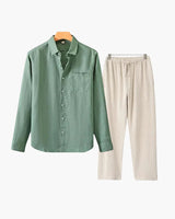 Vert et Beige